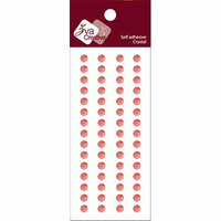 Zva Creative - Self-Adhesive Crystals - Basic Lines - .5 cm - Pink, CLEARANCE