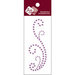 Zva Creative - Self-Adhesive Crystals - Small Flourish 1 - Lavender