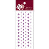 Zva Creative - Self-Adhesive Crystals - Dots - Lavender