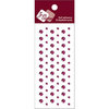 Zva Creative - Self-Adhesive Crystals - Dots - Grape