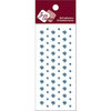 Zva Creative - Self-Adhesive Crystals - Dots - Soft Blue