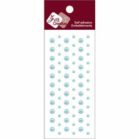 Zva Creative - Self-Adhesive Pearls - Dots - Soft Blue