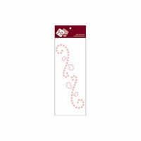 Zva Creative - Self-Adhesive Pearls - Small Symmetrical Flourishes 3 - Pink