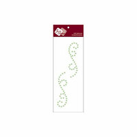 Zva Creative - Self-Adhesive Pearls - Small Symmetrical Flourishes 4 - Lime