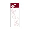 Zva Creative - Self-Adhesive Pearls - Small Symmetrical Flourishes 6 - Pink