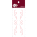 Zva Creative - Self Adhesive Pearls - Symmetrical Flourishes 7 - Pink