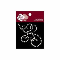 Zva Creative - Self-Adhesive Pearls - Flourish 14 - White