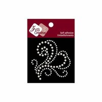 Zva Creative - Self-Adhesive Pearls - Flourish 15 - White