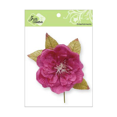 Zva Creative - Flower Embellishments - Bermuda Blooms - Hot Pink