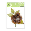Zva Creative - Flower Embellishments - Bermuda Blooms - Chestnut