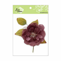 Zva Creative - Flower Embellishments - Bermuda Blooms - Auburn