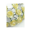 Zva Creative - 7/8 Inch Paper Roses - Bulk - Cream, CLEARANCE