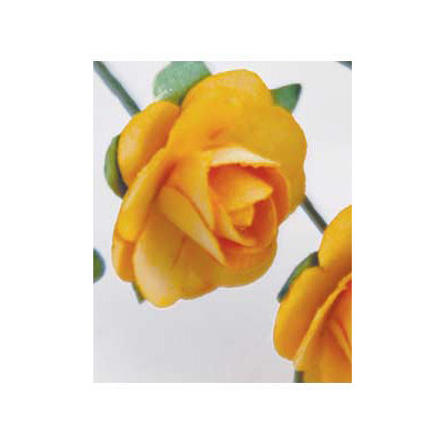 Zva Creative - 1.25 Inch Paper Roses - Bulk - Peach, CLEARANCE