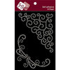 Zva Creative - Self-Adhesive Pearls - Jasmine and Jade - White, CLEARANCE