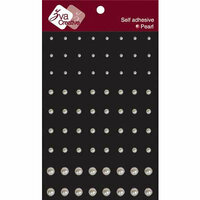 Zva Creative - Self-Adhesive Pearls - Pearl Dots, CLEARANCE