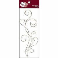 Zva Creative - Self-Adhesive Pearls - Fire and Ice - Taupe, CLEARANCE
