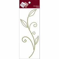 Zva Creative - Self-Adhesive Pearls - Leaved Branch - Meadow Vine - Olive, CLEARANCE