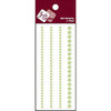 Zva Creative - Self-Adhesive Pearls - Basic Lines - Lime, CLEARANCE