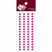 Zva Creative - Self-Adhesive Pearls - Basic Lines - .5 cm - Rosy, CLEARANCE