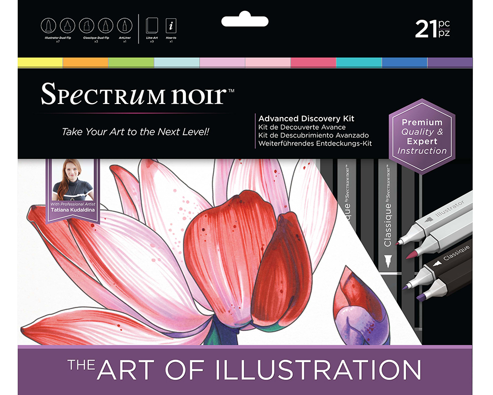 Crafter's Companion - Spectrum Noir - Discovery Kit - Art of Illustration