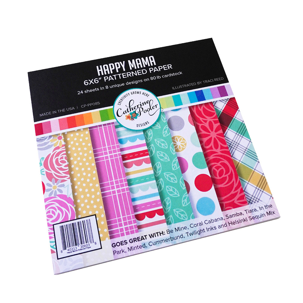 Happy Mama Patterned Paper 6x6