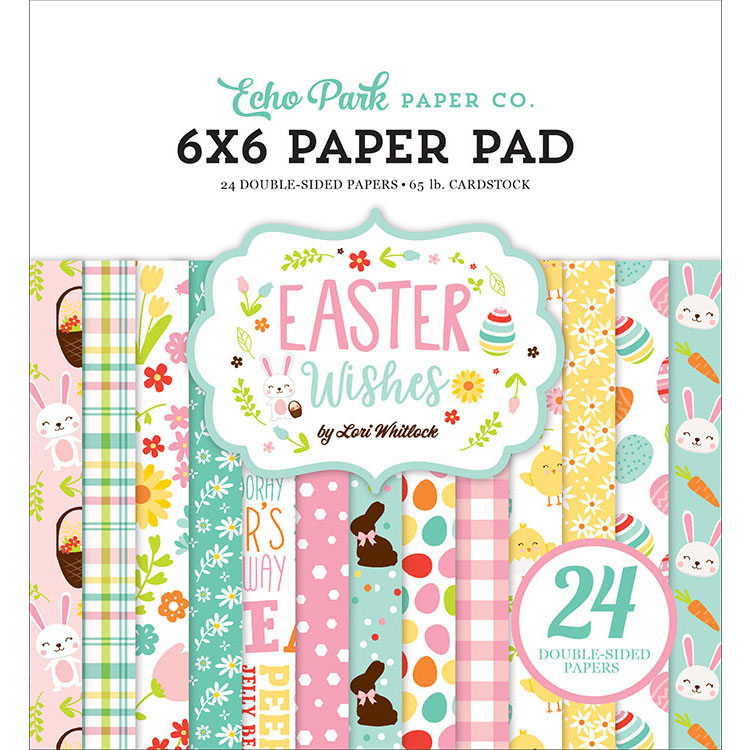 Echo Park Paper Easter Wishes 6x6 in paper pad