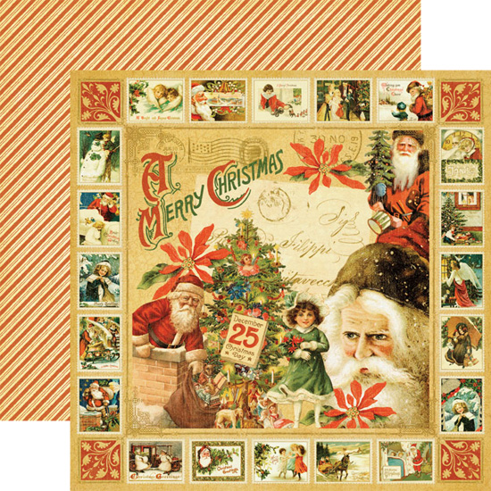 Graphic 45 - Christmas Past Collection - 12 x 12 Double 