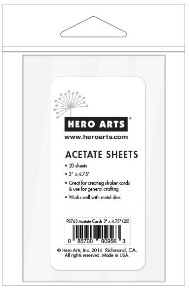 Hero Arts Acetate Sheets