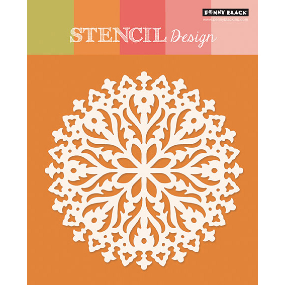 Penny Black Hypnotic Stencils