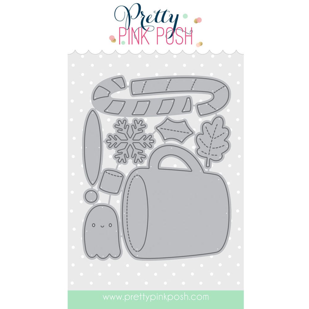 Pretty Pink Posh Winter Mug Die Set Pretty Pink Posh Winter Mug Die Set