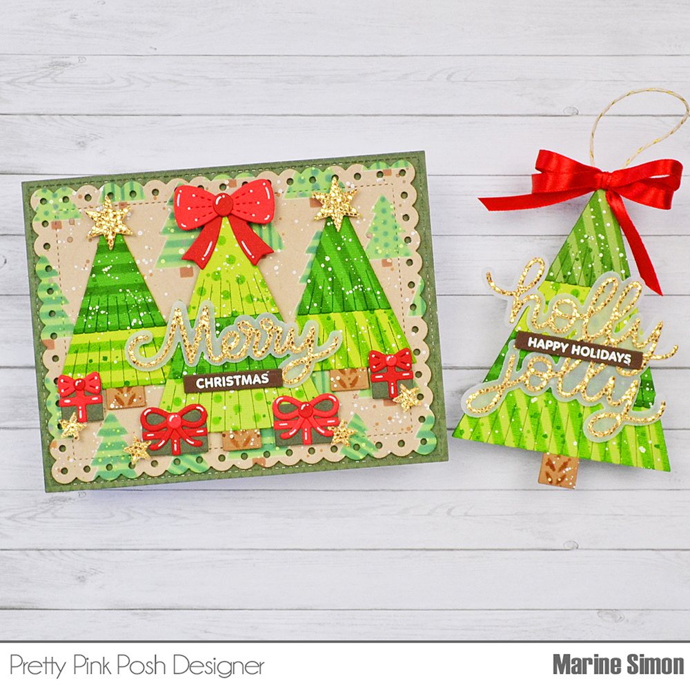 Pretty Pink Posh Dies Fringe Tree