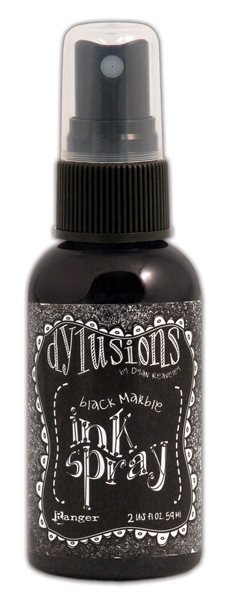 Ranger Ink Dylusions Shimmer Spray - Black Marble