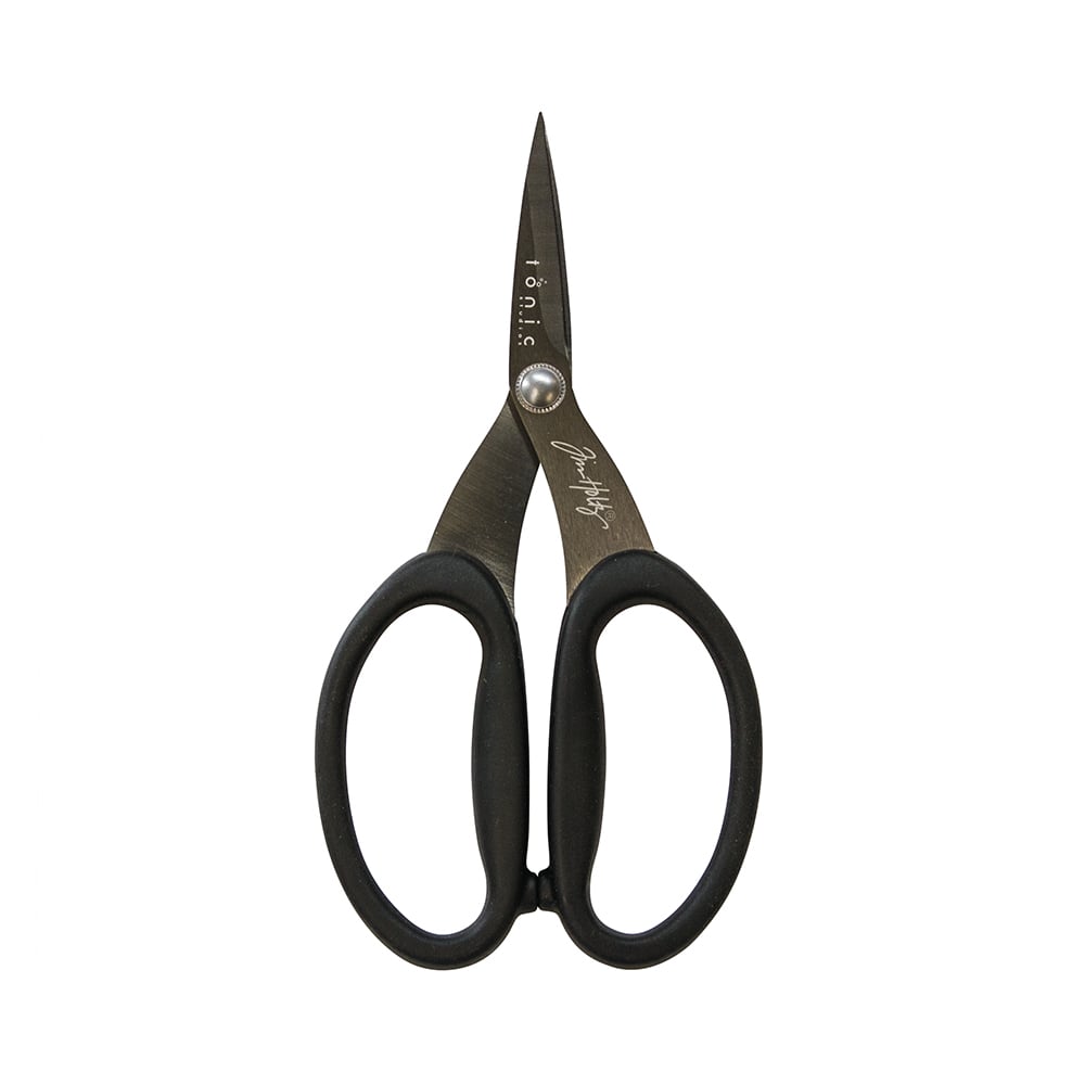 Tim Holtz Non-Stick Serrated Scissors - 7 inch