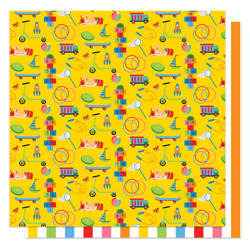 PhotoPlay - Go Outside and Play Collection - 12 x 12 Double Sided Paper ...