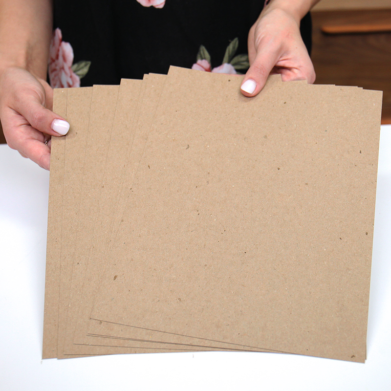 Standard 8.5x11 Chipboard Sheets 10 Pack