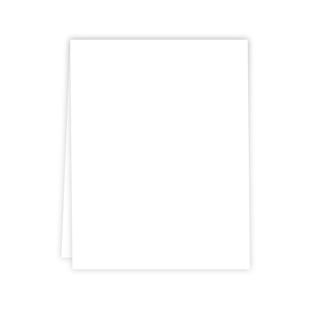 Exclusive Neenah White A2 Vertical Cards 25 ct