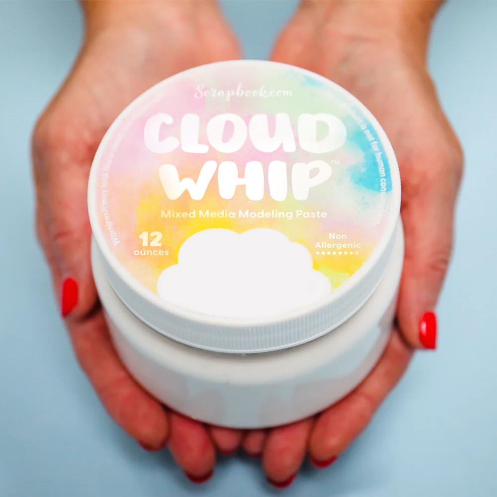 Cloud Whip Mixed Media Modeling Paste White 12 ounces