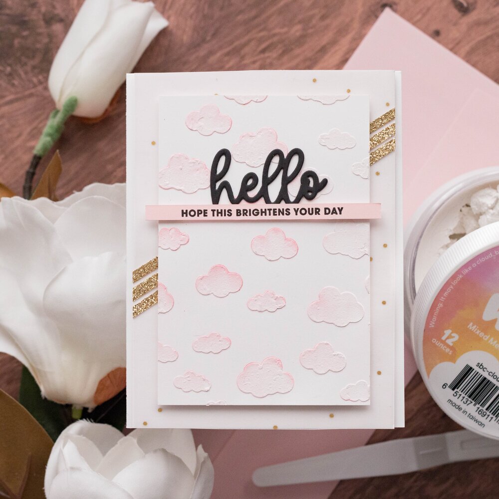 Cloud Whip Mixed Media Modeling Paste White 12 ounces