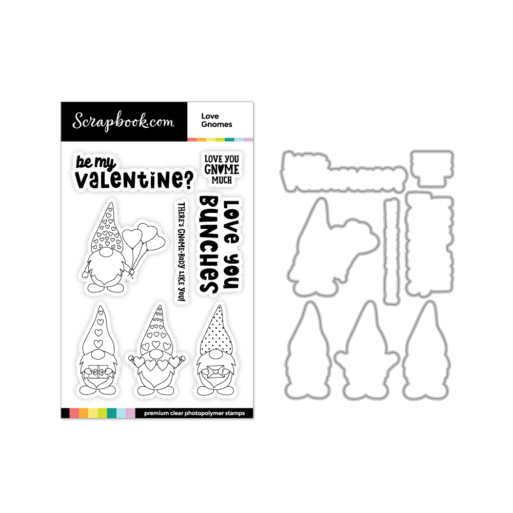 Love Gnomes Stamp & Die Set