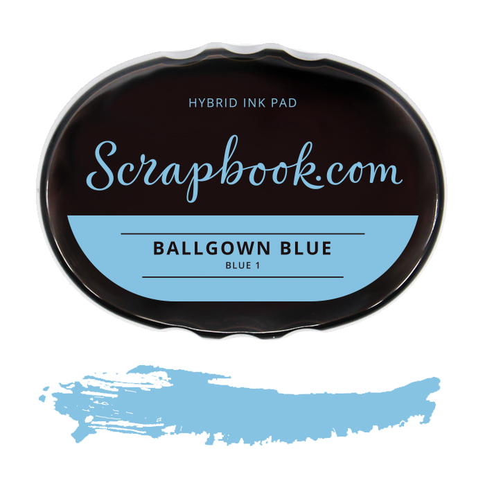 Scrapbook.com Hybrid Ink - Ballgown Blue