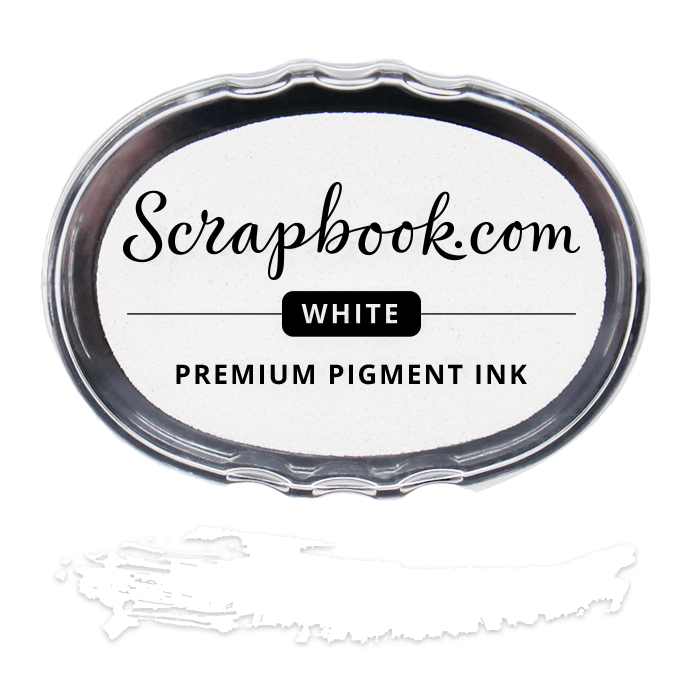 Exclusive Scrapbook.com Pure White Pigment Ink