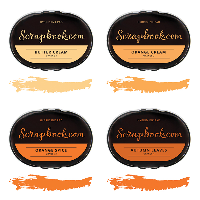 Scrapbook.com Hybrid Ink - Orange Group