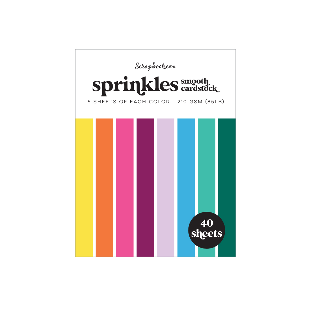 Sprinklles Solid Paper Pad - A2 - 40 sheets