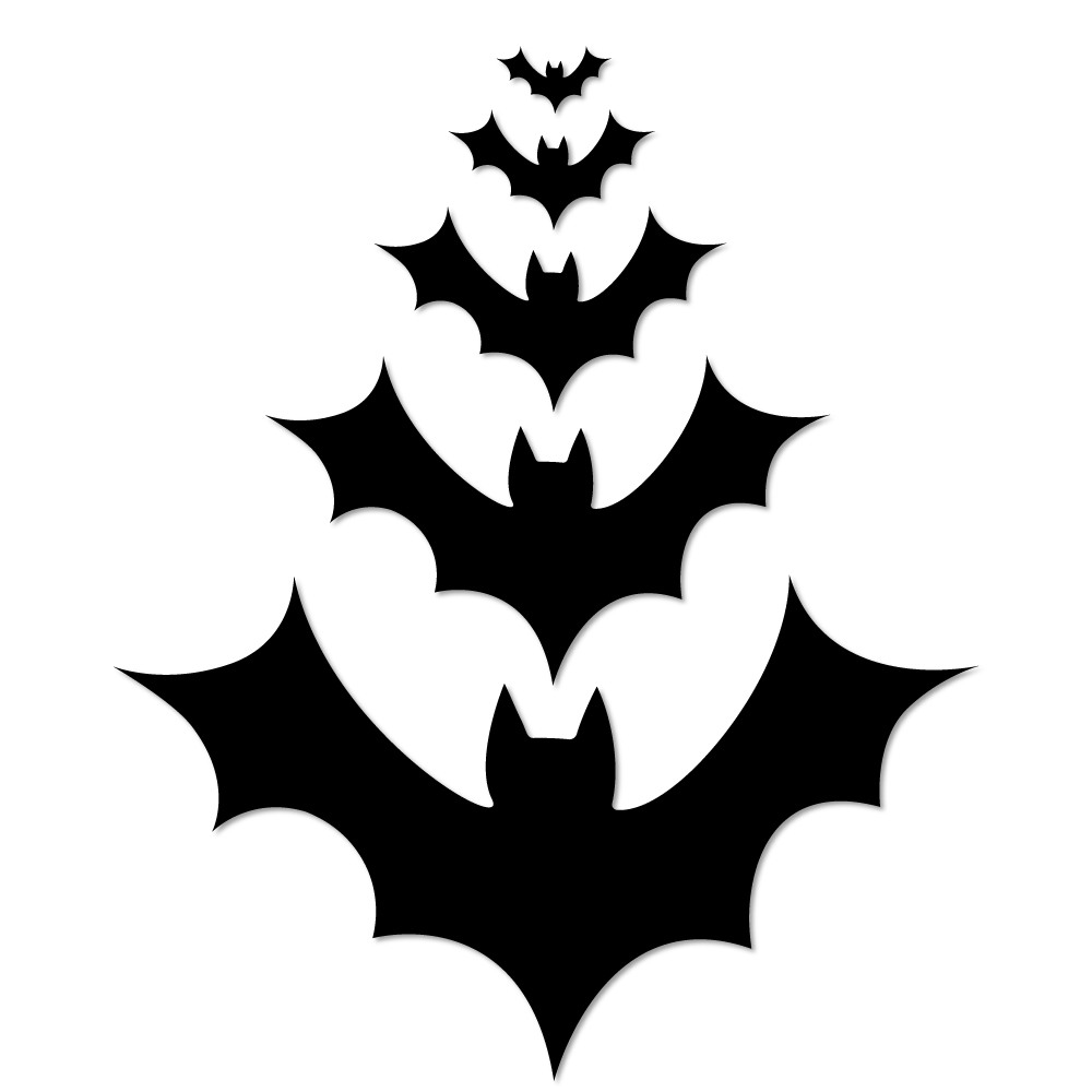 Halloween Bats Decorative Die Set