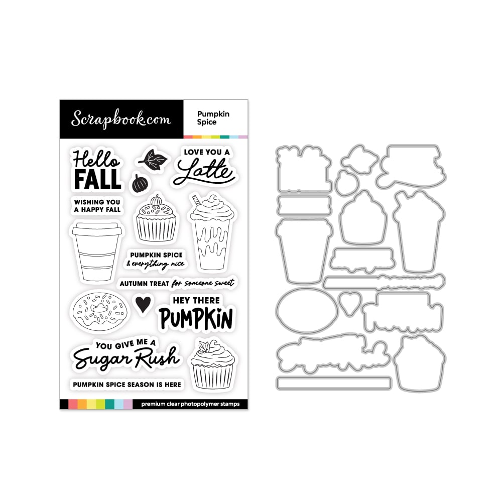 Pumpkin Spice Stamp/Die Set Pumpkin Spice Stamp/Die Set