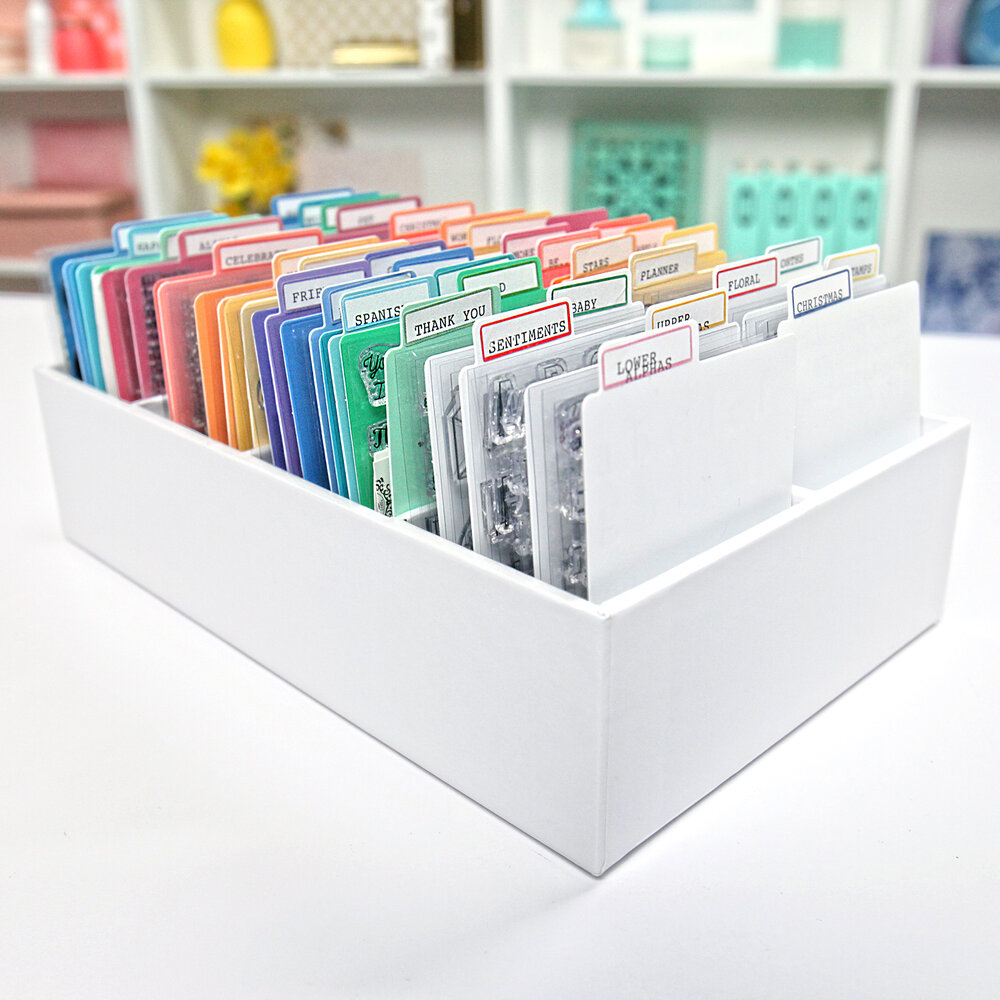 Craft Room Basics Pocket Cards Organizer with