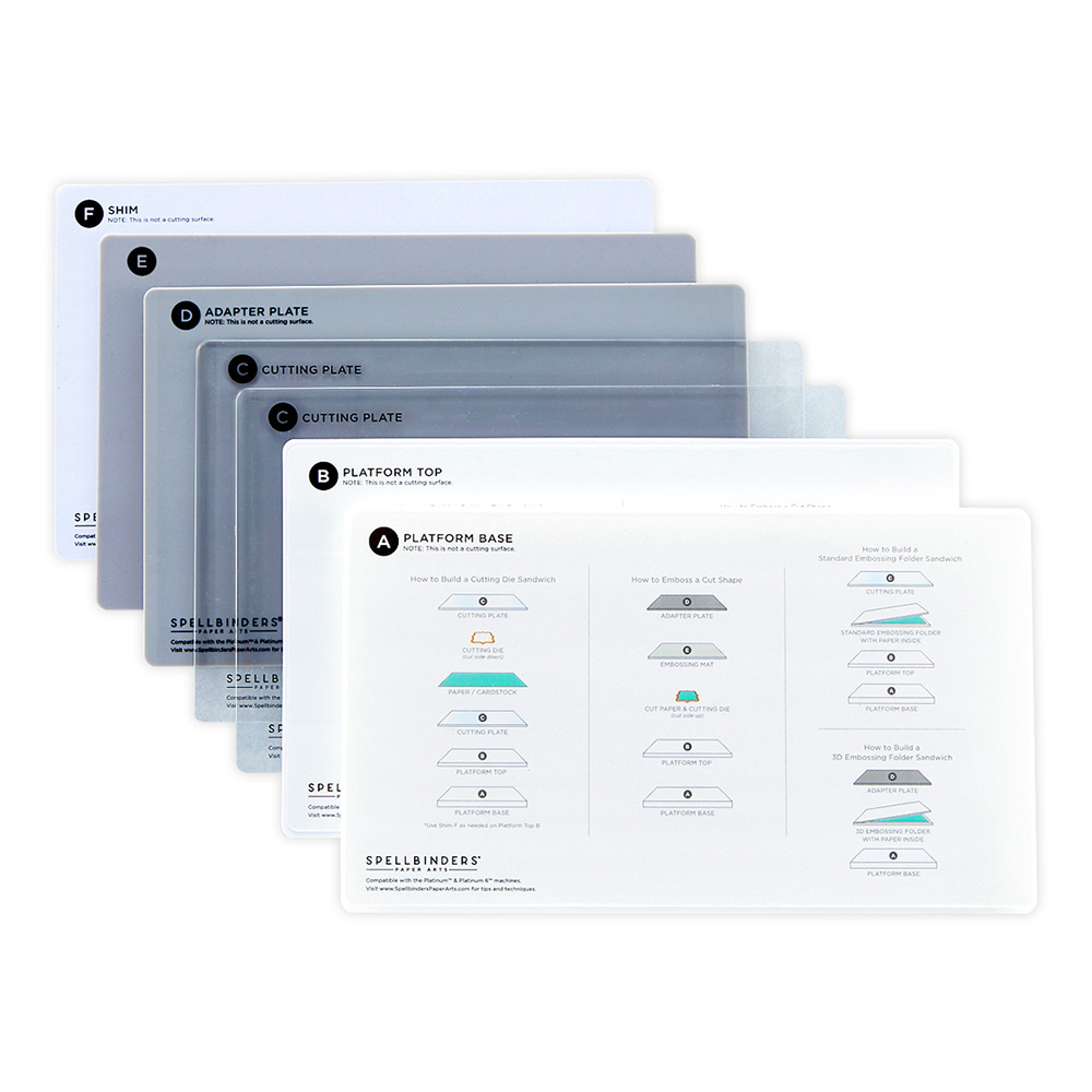 Spellbinders New and Improved Platinum 6 Die Cutting Machine