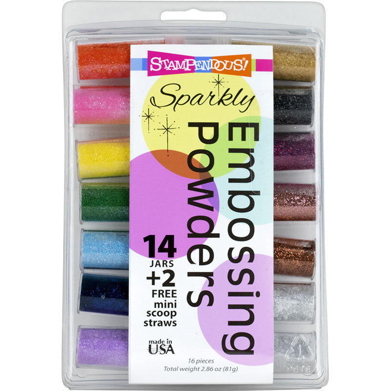 Stampendous - Embossing Powder Kit - Sparkly