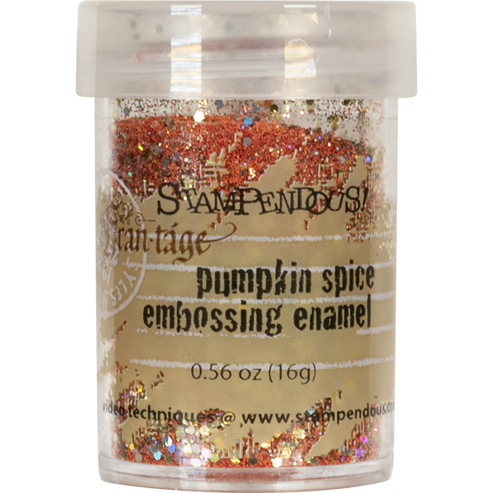 Stampendous Frantage Embossing Enamels Pumpkin Spice