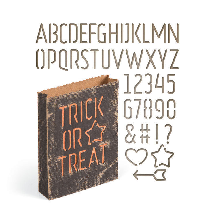 Sizzix / Tim Holtz Treat Bag Die Set